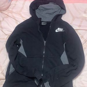 Nike Black& Grey Hoodie